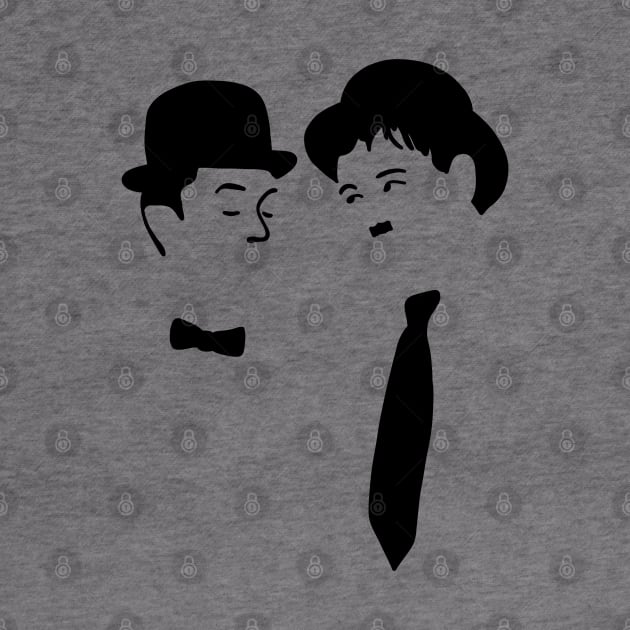 Laurel and Hardy by Slightly Unhinged